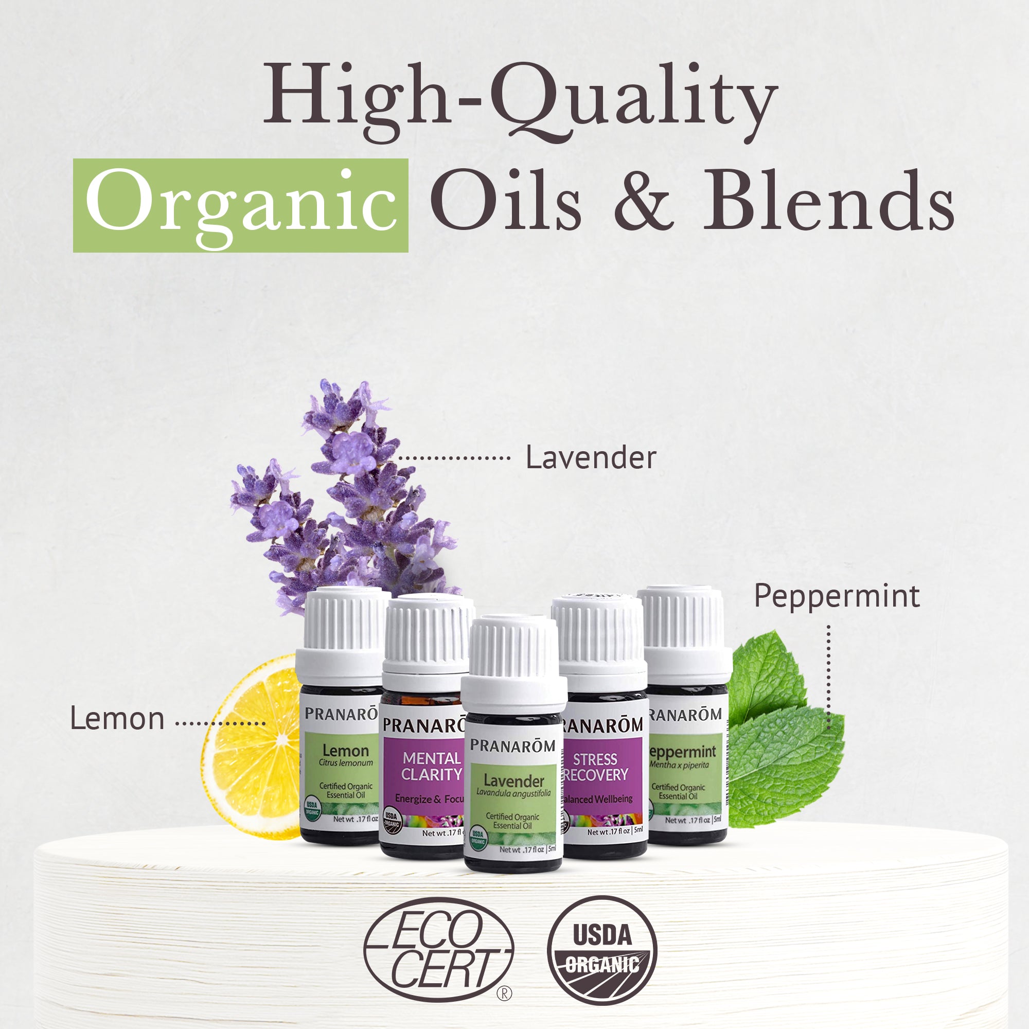 PRANAROMセット(シアバター＆精油４点) Essential Oil Starter Kit | Pranarôm