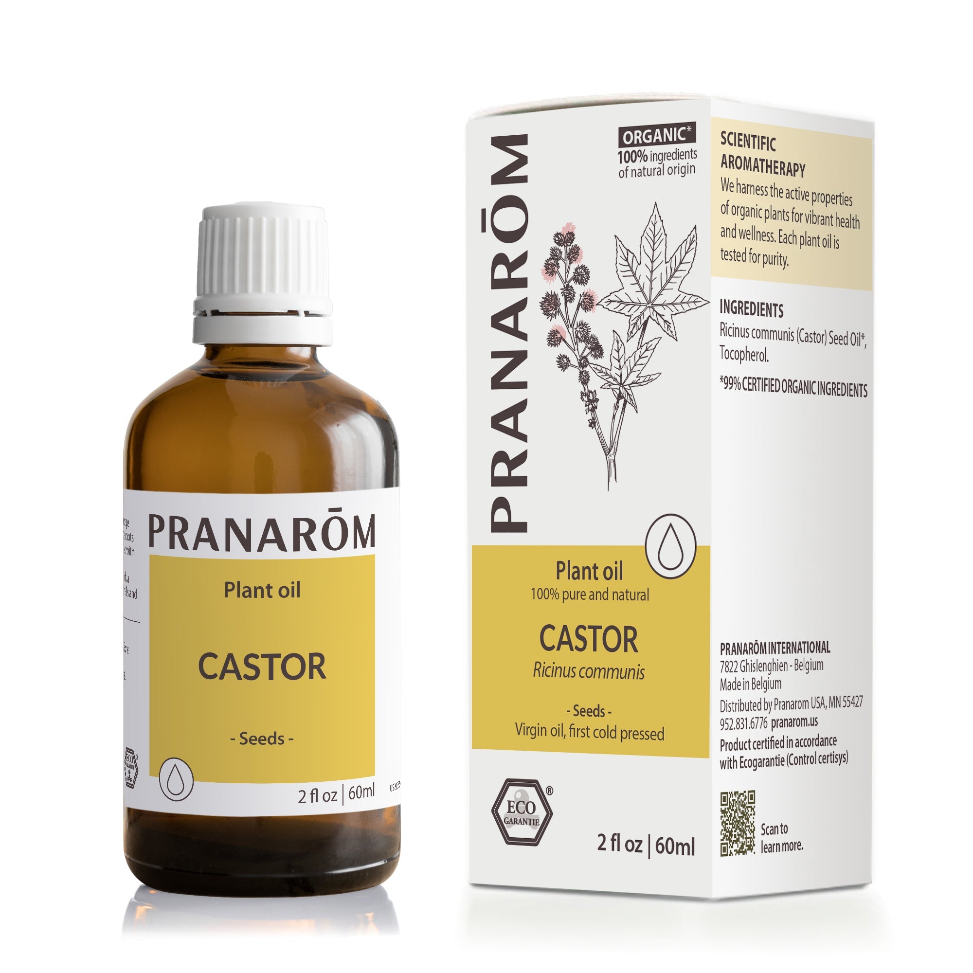 Castor Virgin Plant Oil - Organic