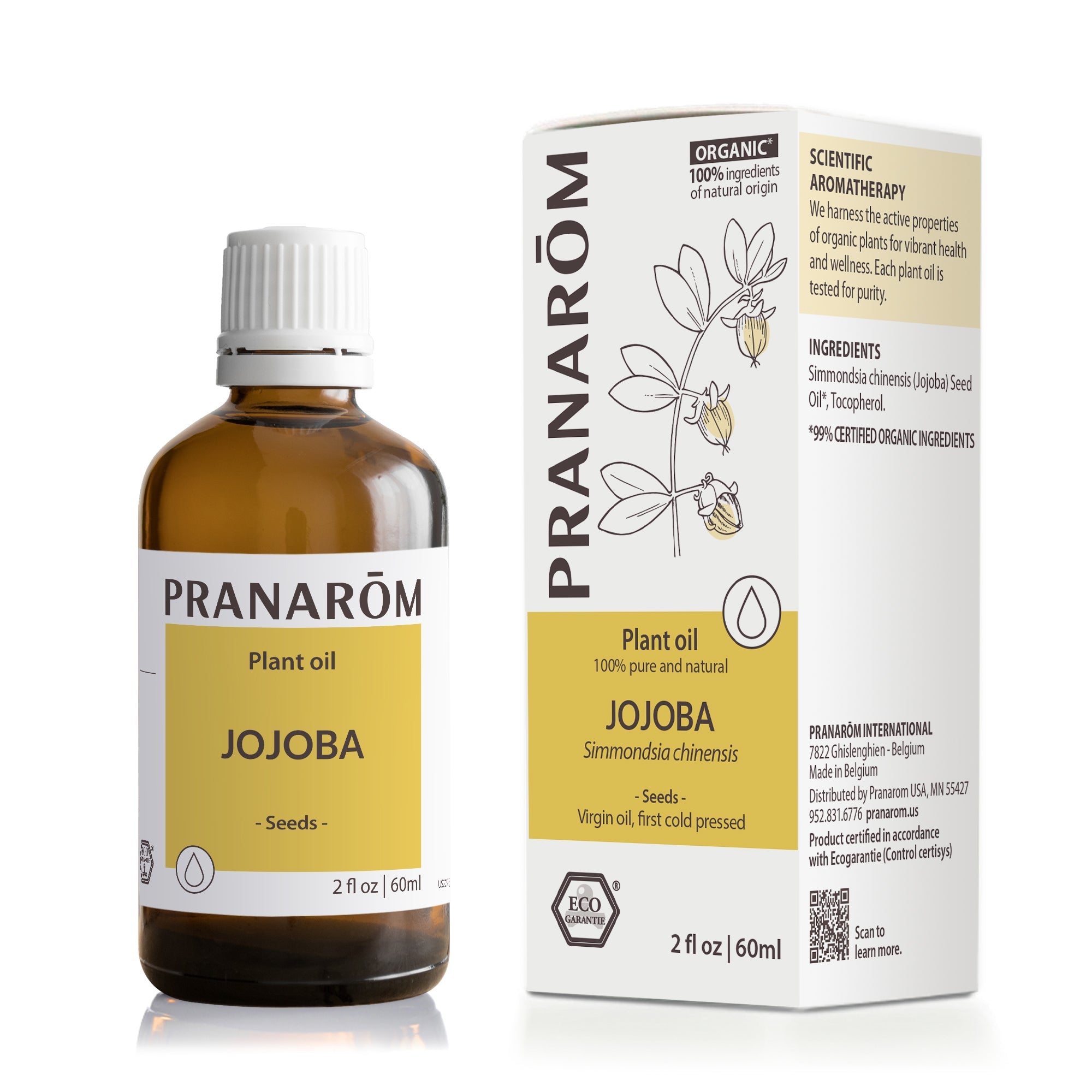 Jojoba Virgin Plant Oil - Organic