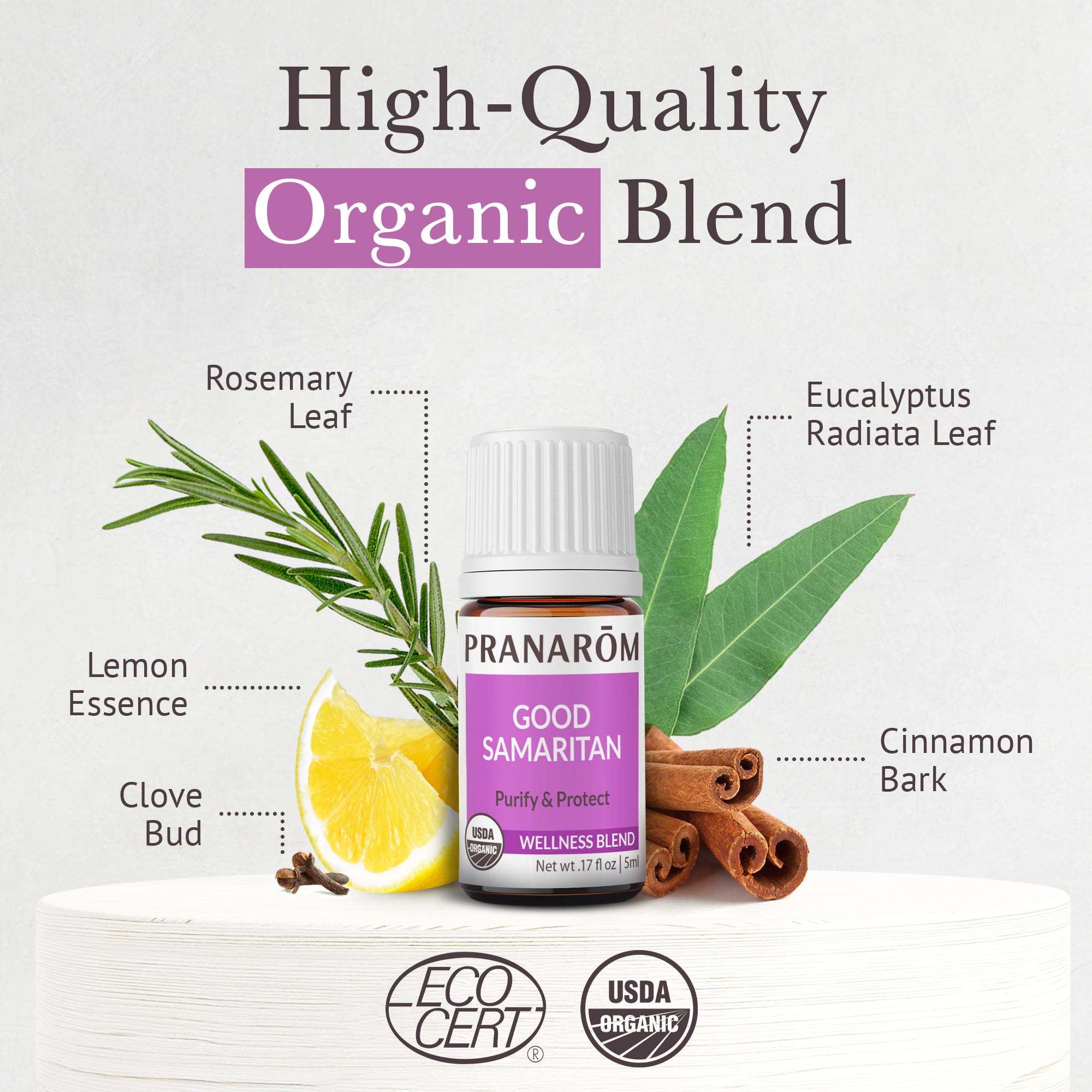 Good Samaritan Essential Oil Wellness Blend - Bio | Pranarôm